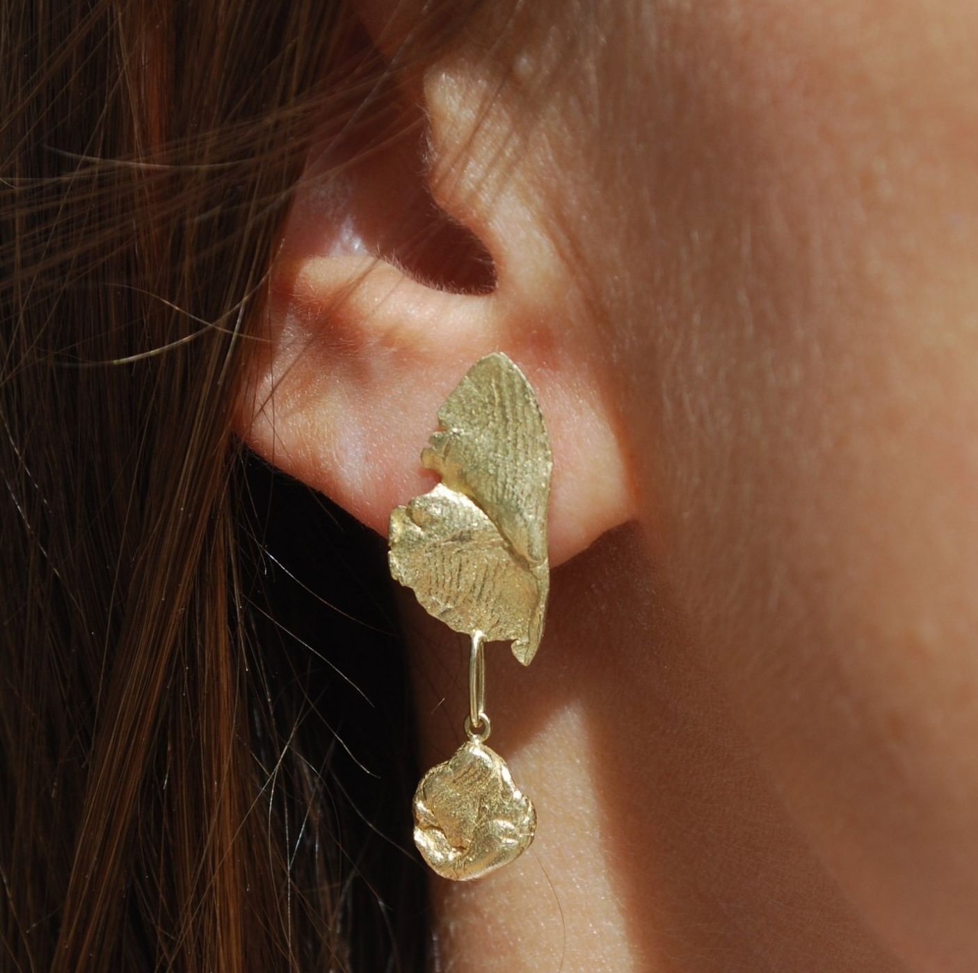 Gold Ease náušnice - Obrázek 2