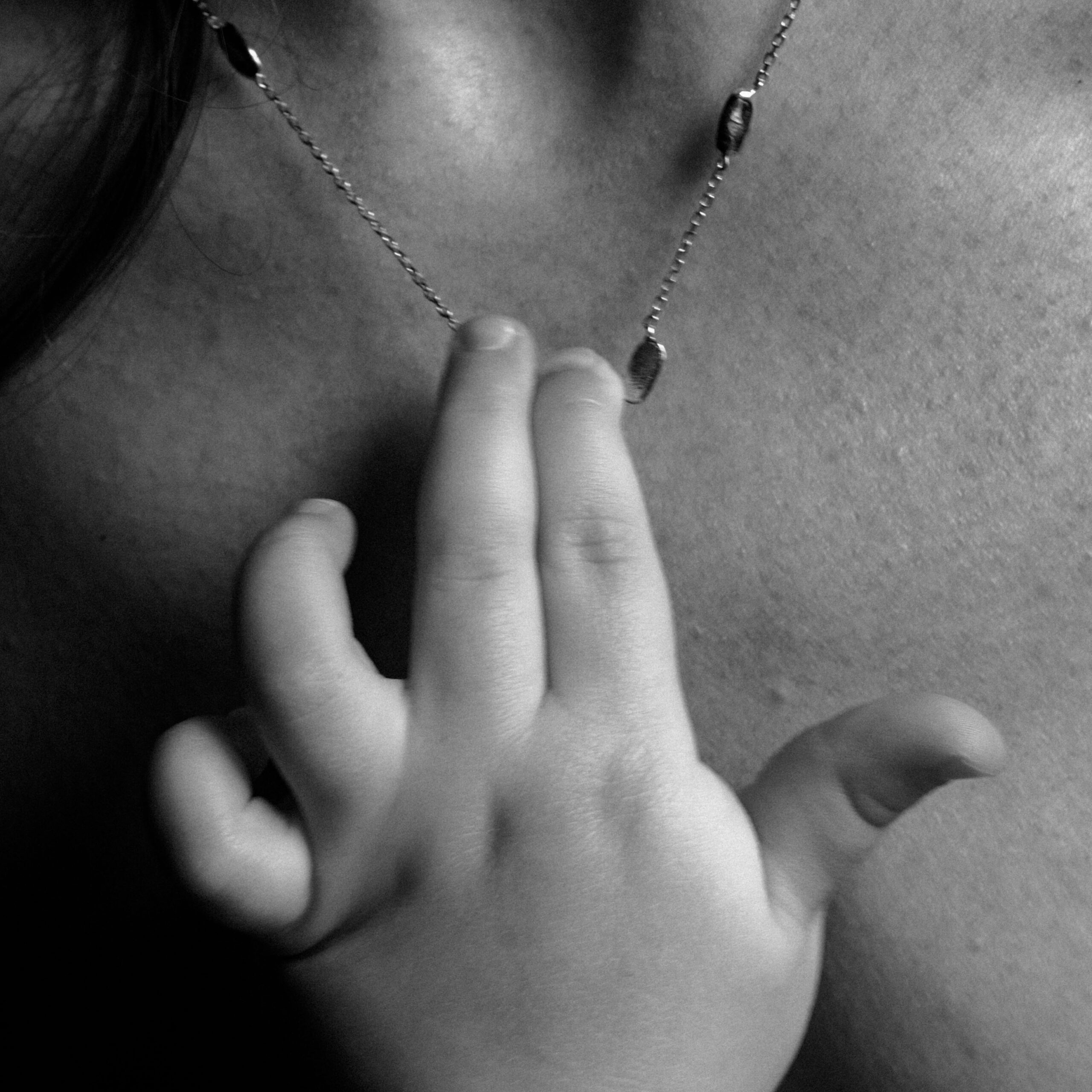 Náhrdelník otisk prstu oválný č. 3 - Obrázek 2