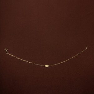 Náramek otisk prstu oválný