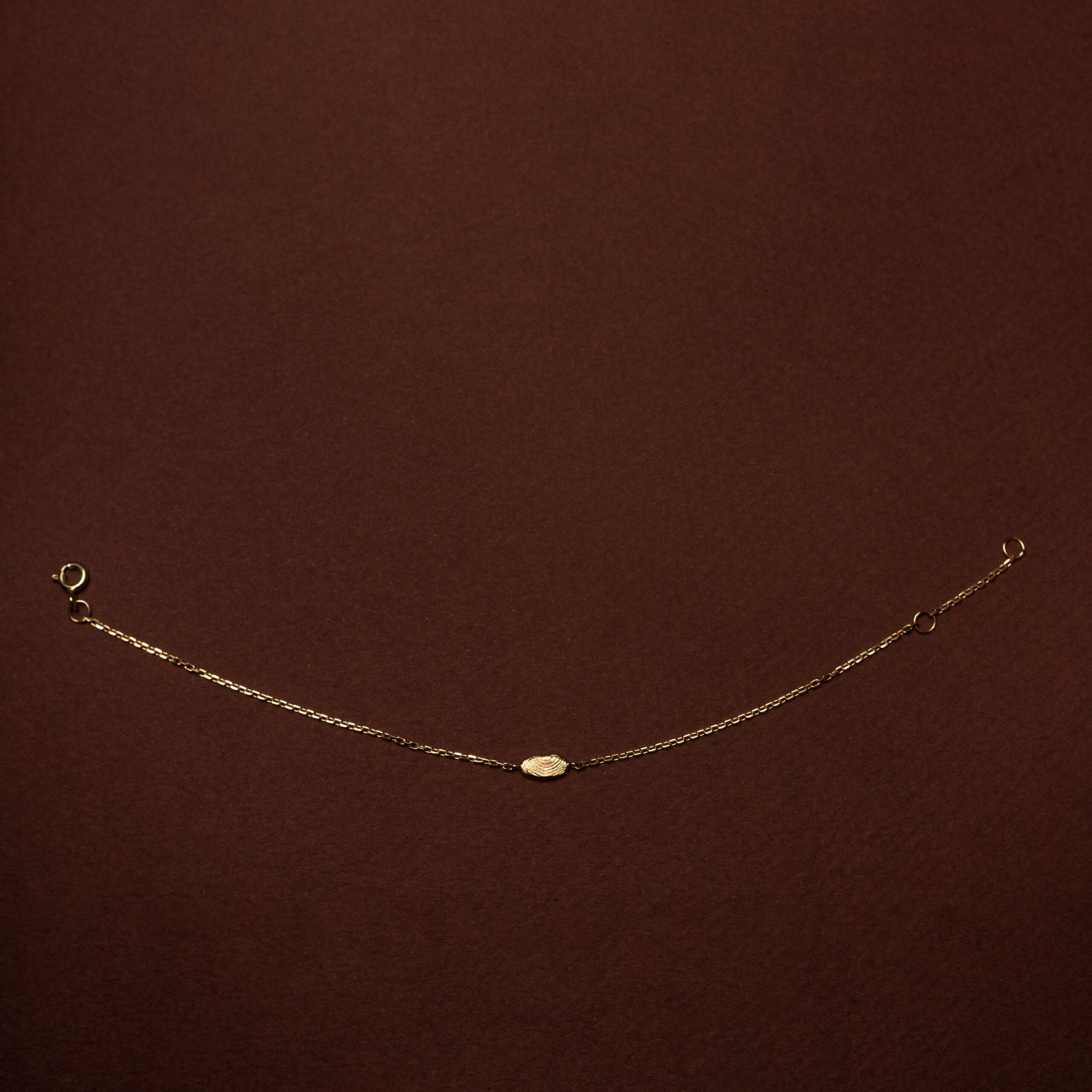 Náramek otisk prstu oválný